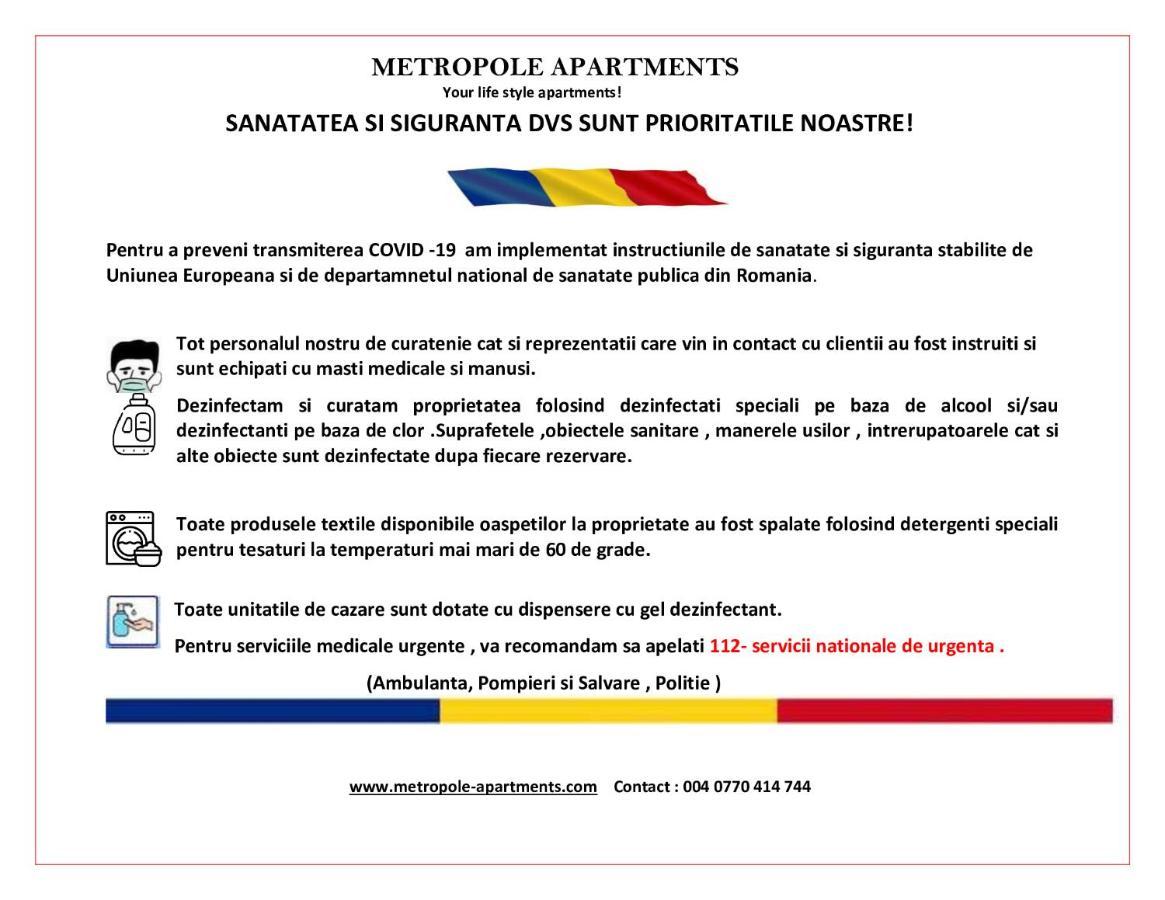 Metropole Apartments Old Town Бухарест Экстерьер фото